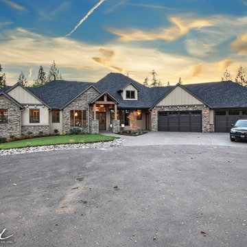 Front Elevation - The Ascension - Super Ranch on Acreage