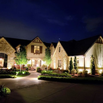 Front Entry at night