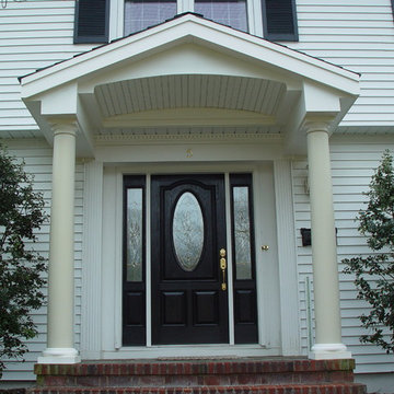 Front Entry Portico Overhang