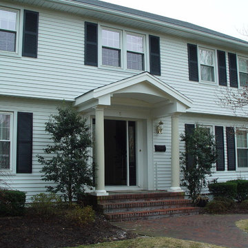 Front Entry Portico Overhang