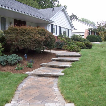 Front Entry Walk with Steps