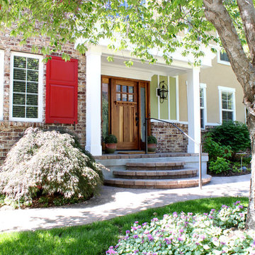 Front Exterior and Porch and Fireplace in Salt Lake City