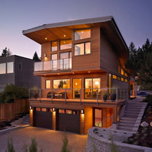 Modern Exterior by My House Design/Build/Team