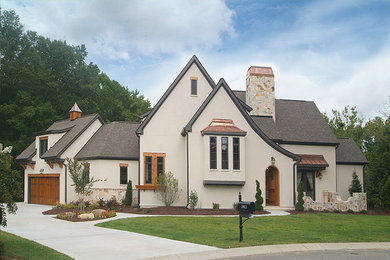 Inspiration for a timeless exterior home remodel in Charlotte