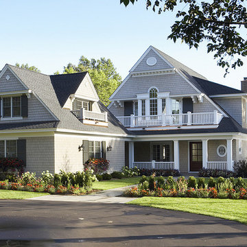 Front Exterior View of the home from the drive