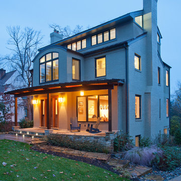Front Exterior - Whole House Renovation & Addition in Arlington, VA