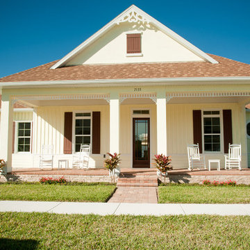 Front Porch - The Magnolia - Custom Residence