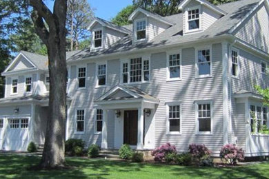 Example of an ornate exterior home design in Boston