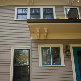 Example of a classic exterior home design in Boston