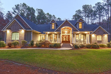 Mountain style exterior home photo in Raleigh