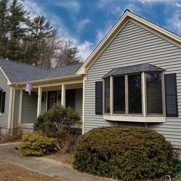 GAF Timberline HD Roofing System and Mastic Vinyl Siding, Mattapoisett, MA