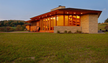 Houzz Tour: Usonian-Inspired Home With All the Wright Moves