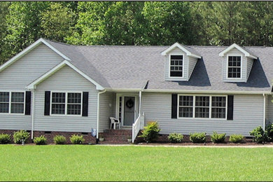 Transitional exterior home photo in Richmond