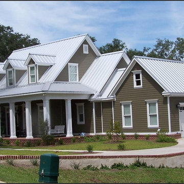 Galvalume Roofed House