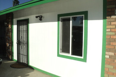 Exemple d'une façade de maison.
