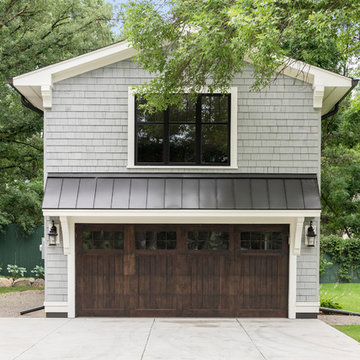 Garage Exterior Transformation - Halstead's Bay on Lake Minnetonka