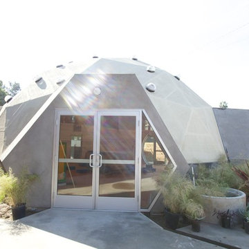 Geodesic Dome as Montessori School in Los Angeles