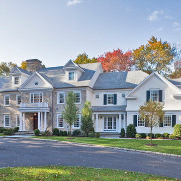Georgian Colonial Style in Stamford, CT