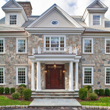 Georgian Colonial Style in Stamford, CT