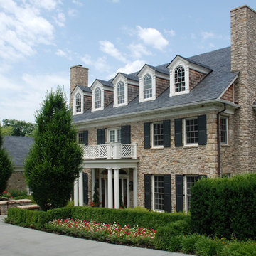 Georgian Style Home Front