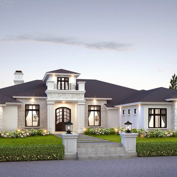 Gilbert Custom Home Renderings