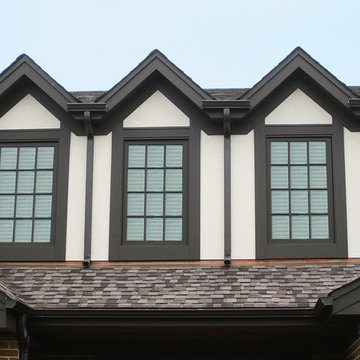 Glenview, IL Siding Tudor Style James Hardie Siding