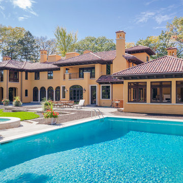 Glenview New Construction Mediterranean