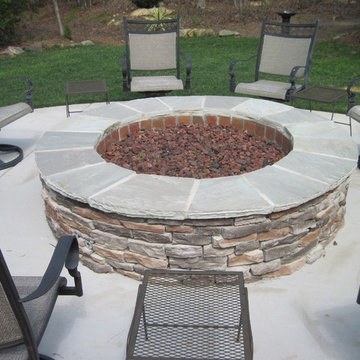 Gorgeous Outdoor fireplaces in Charlotte NC