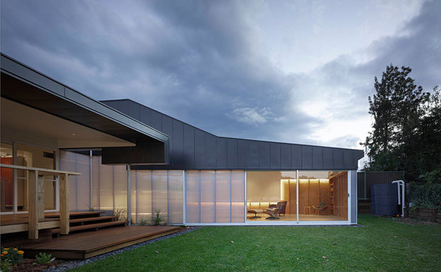Contemporary Exterior by Kieron Gait Architects