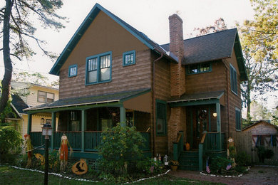 Photo of a classic house exterior in Seattle.