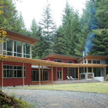 Greenwater Cabin Exterior