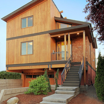 Greenwood Residence - Modern Cedar Exterior
