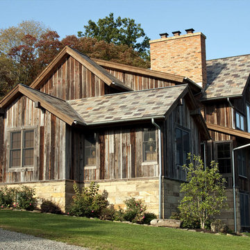 Grey - Brown Antique Barn Siding