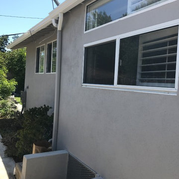 Grey Exterior Painting Project