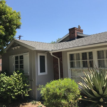 Grey Exterior Painting Project