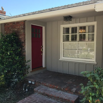 Grey Exterior Painting Project