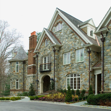 Grey Stone Facade