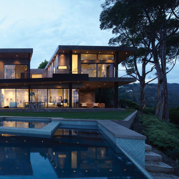 GRIFFIN ENRIGHT ARCHITECTS: Mandeville Canyon Residence