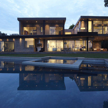 GRIFFIN ENRIGHT ARCHITECTS: Mandeville Canyon Residence