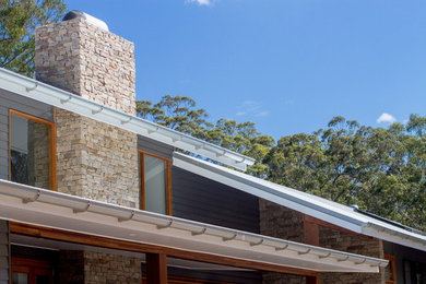 Photo of a modern house exterior in Brisbane.