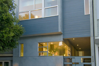 Modern concrete exterior home idea in San Francisco