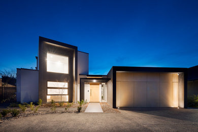 Photo of a modern house exterior in Canberra - Queanbeyan.