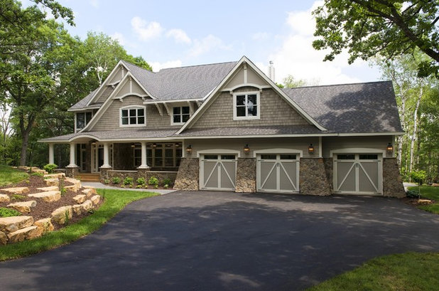 Traditional Exterior by Divine Custom Homes