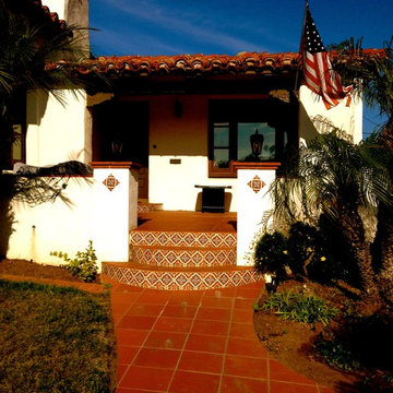 Handpainted Ceramic Old California Mission Tile Collection