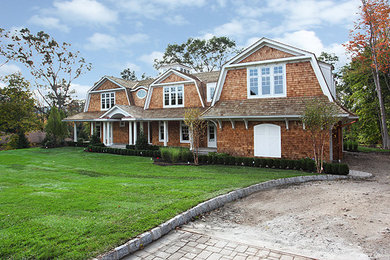 Hanptons Style Shingle Dutch Colonial