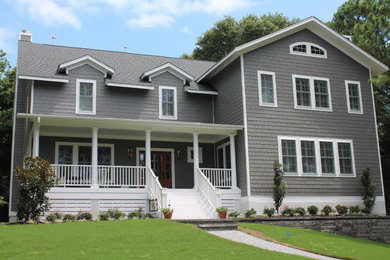 Craftsman exterior home idea in Richmond