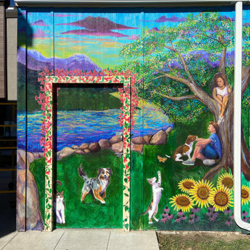 Harmony Shed Murals