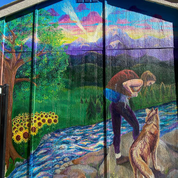 Harmony Shed Murals
