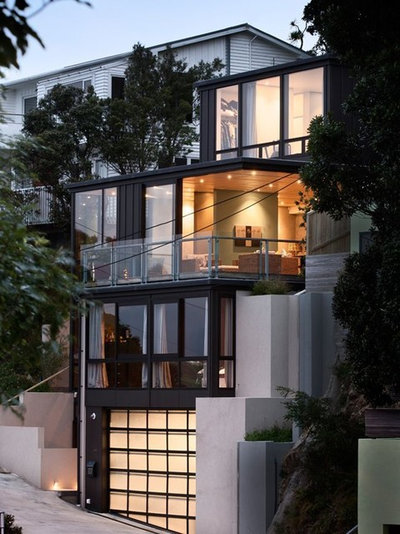 Contemporary Exterior by John Mills Architects