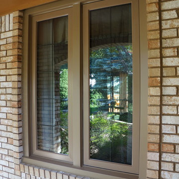 Have the look and feel of wood with the energy efficiency of uPVC
